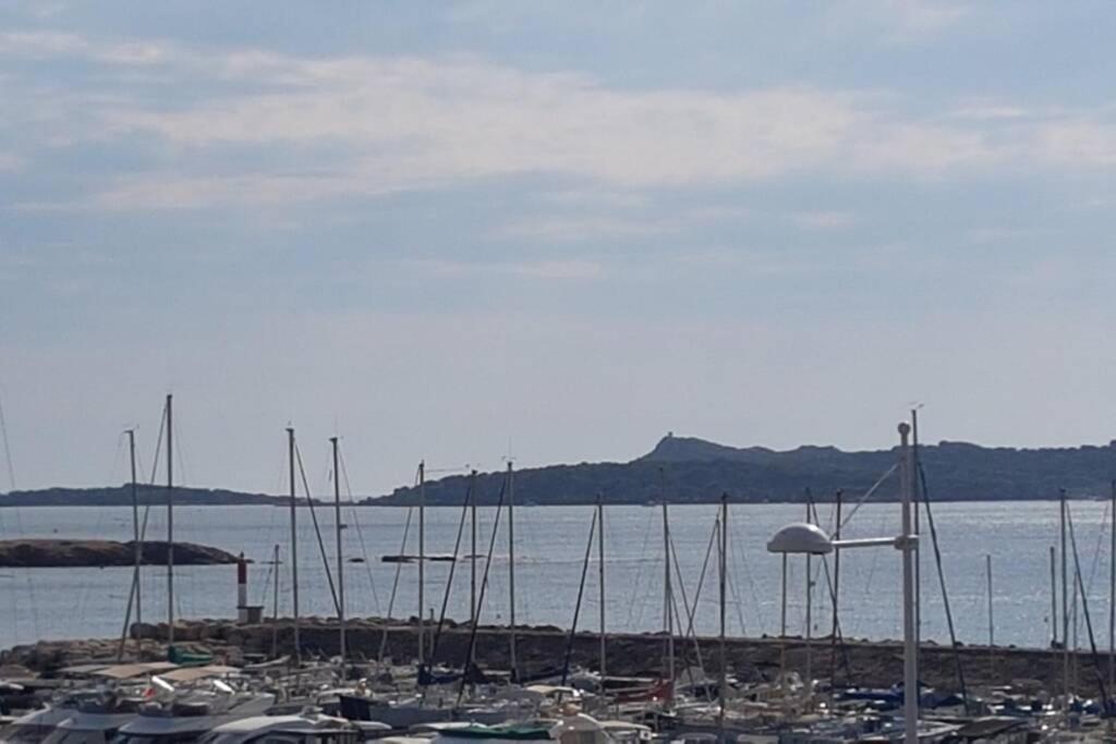 T2 Magnifique Vue Mer Panoramique Six-Fours-les-Plages Exteriör bild
